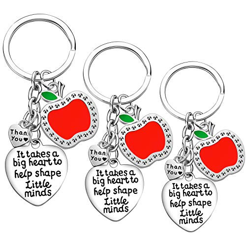 Teacher Appreciation Gift for Women 3PCs Teacher Keychain Set Jewelry Gift for Teachers Birthday Gift for Teacher Gifts from Students Style C Teacher Appreciation Gift for Women 3PCs Teacher Keychain Set Jewelry Gift for Teachers Birthday Gift for Teacher Gifts from Students Style C