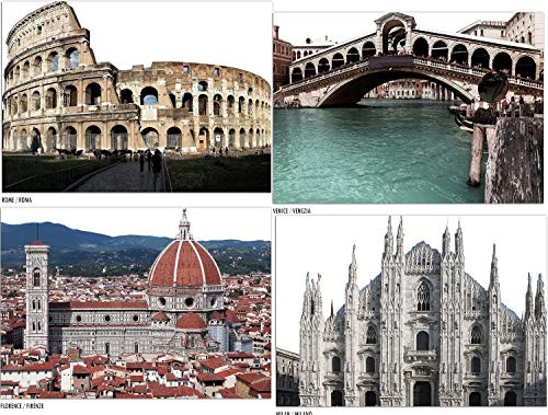 Bella Italia Placemats Assorted Set of Four