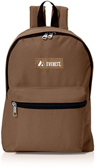 Everest Luggage Basic Backpack Brown Medium