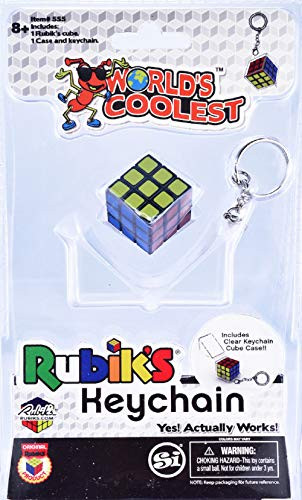 Super Impulse Worlds Coolest Rubiks Keychain Multi