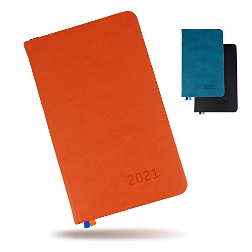 2021 Planner - Yearly Weekly Monthly Daily Planner 2021-2022 with Calendar 2021-2022 Planner Organizer Orange  2021 Weekly Planner 2021 Monthly Planner Yearly Planner 2021 Weekly Monthly Planner