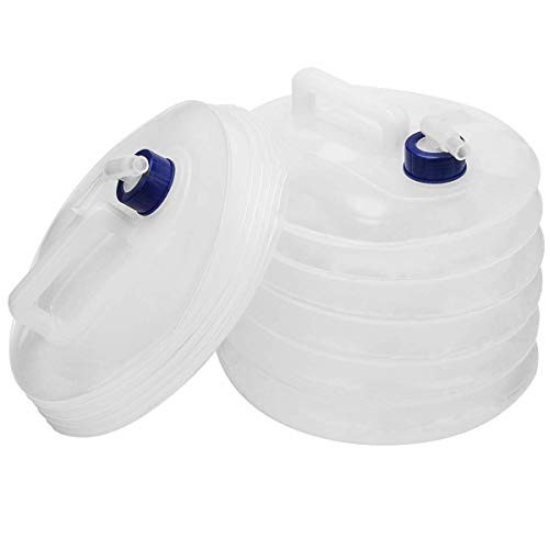 AHIER Collapsible Water Container 2_64 Gallon BPA-Free Folding Collapse Water Container with Spigot Food-Grade Camping Water Storage Carrier Jug for Outdoor Hiking Emergency AHIER Collapsible Water Container 2_64 Gallon BPA-Free Folding Collapse Water Container with Spigot Food-Grade Camping Water Storage Carrier Jug for Outdoor Hiking Emergency
