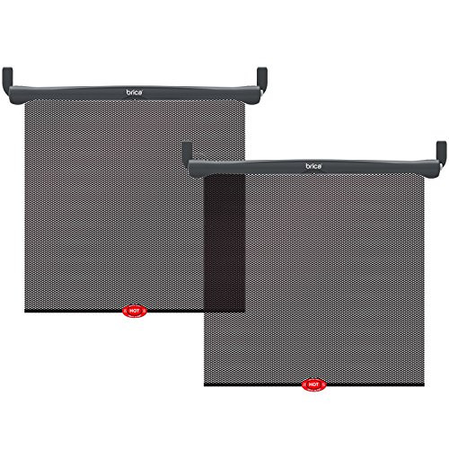 Brica White Hot Sun Safety Car Shade, 2 Pack