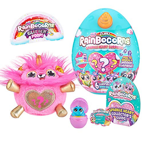 Rainbocorns - Plush Sparkle Heart Surprise Series 2 - Lion
