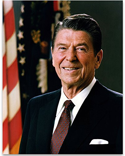 President Ronald Reagan Photograph - Official Portrait - 11x14 Unframed Art Print Picture - Great and Decor Under 15