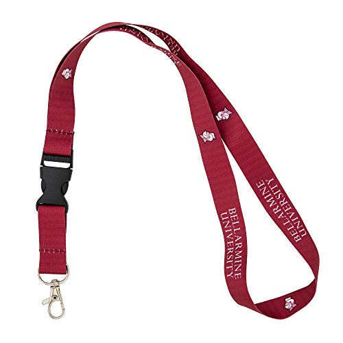 Bellarmine University Knights NCAA Car Keys ID Badge Holder Lanyard Keychain Detachable Breakaway Snap Buckle