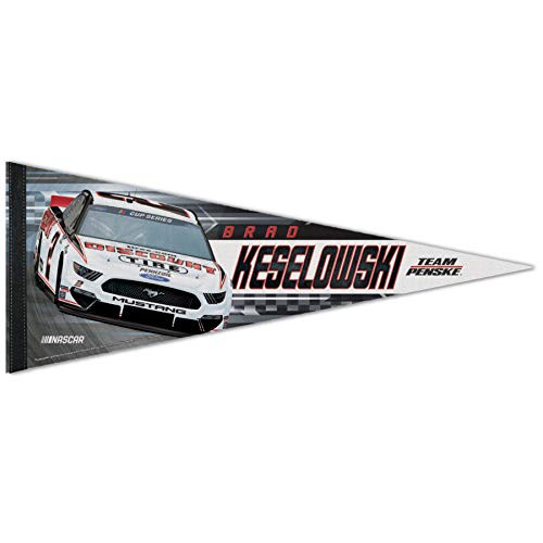 WinCraft NASCAR Penske Racing Brad Keselowski NASCAR Brad Keselowski 2 12 x 30 Premium Pennant Multi na