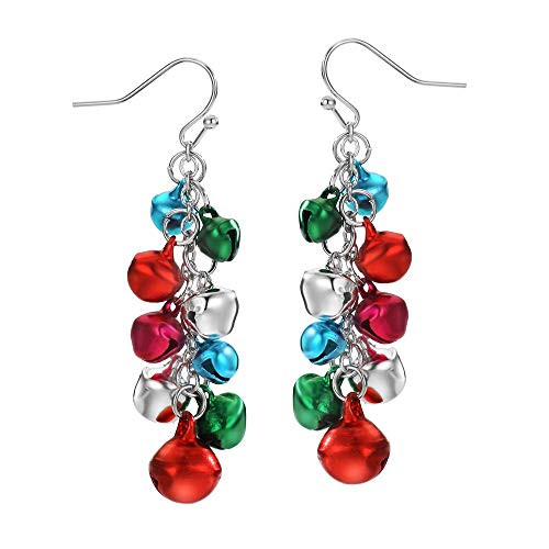 Christmas Earrings for Women Jingle Bell Drop Dangle Earring Holiday Earrings Party Jewelry Teens Gifts Christmas Earrings for Women Jingle Bell Drop Dangle Earring Holiday Earrings Party Jewelry Teens Gifts