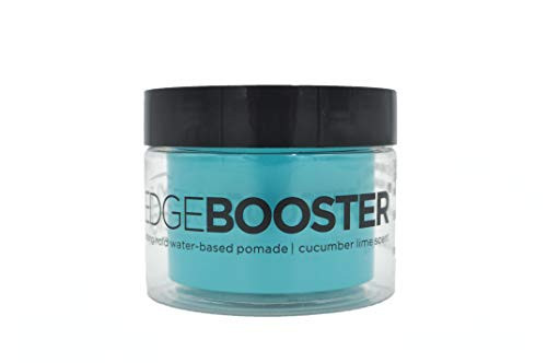 Style Factor EDGE BOOSTER Strong Hold Water Base Pomade- Excellent for Taming Edges Braiding Hair Cucumber Lime 3_38oz Style Factor EDGE BOOSTER Strong Hold Water Base Pomade- Excellent for Taming Edges Braiding Hair Cucumber Lime 3_38oz