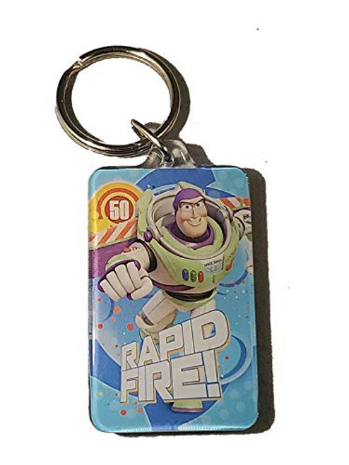 Disney Toy Story Buzz Lightyear Lucite Keychain toy story mania Disney Toy Story Buzz Lightyear Lucite Keychain toy story mania