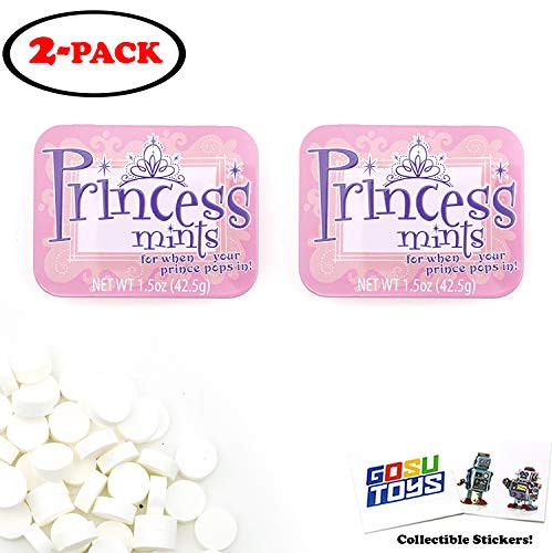 Princess Mints 2 Pack with 2 GosuToys Stickers