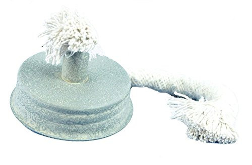 Mason Jar Oil Lamp Lid Kit -Country Barn Roof Finish