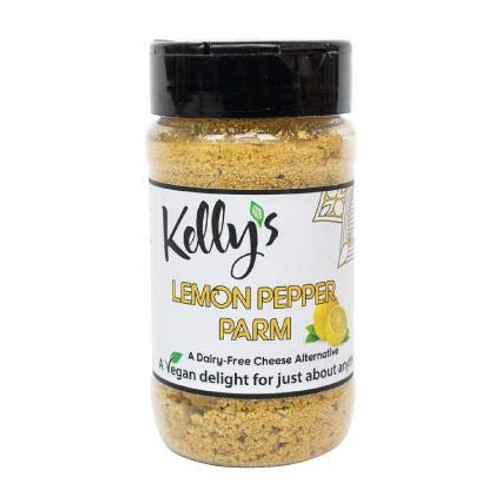 Kellys Gourmet Lemon Pepper Parmesan 1-Pack Cashew Based Cheese Kellys Gourmet Lemon Pepper Parmesan 1-Pack Cashew Based Cheese