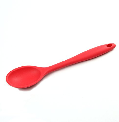 Chef Craft Premium Silicone Basting Spoon, 11", Red