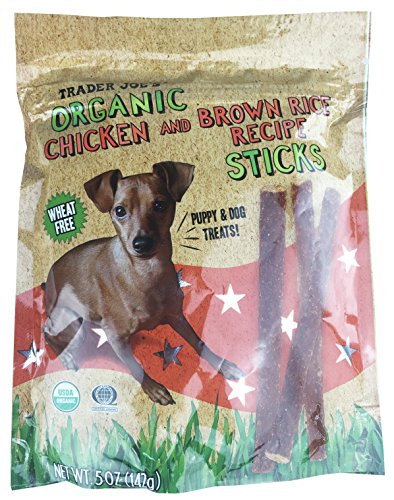 Trader Joes Organic Chicken and Brown Rice Recipe Sticks