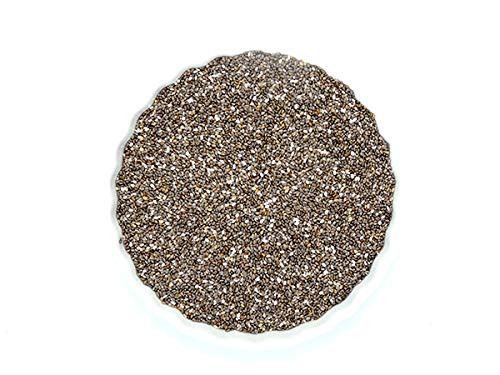 Amrita Foods - Chia Seeds 2 lb Top 9 Allergy Free Gluten-Free Dairy-Free Soy-Free - with Fiber Minerals Iron Calcium and Antioxidants_