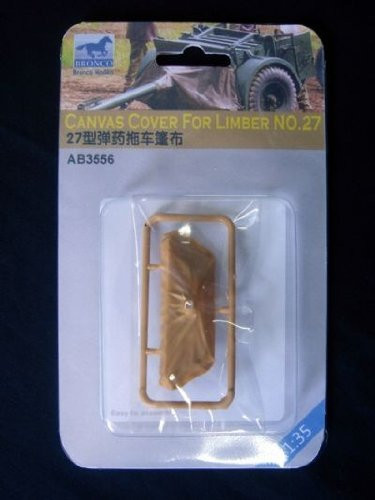 Unbekannt Bronco Models AB3556  Model Accessories Canvas Cover for Limber No_ 27
