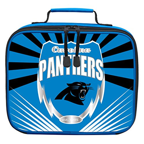 NFL Carolina Panthers Lightning Lunch Kit 10 x 8_5 x 3