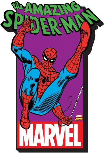 Aquarius Spiderman with Logo Chunky Magnet