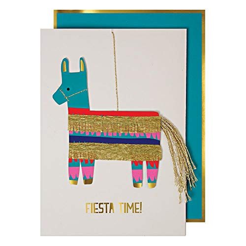 Meri Meri Happy Birthday Greeting Card - Pinata Fiesta