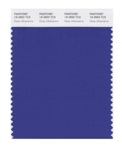 PANTONE Smart 19-3950X Color Swatch Card Deep Ultramarine