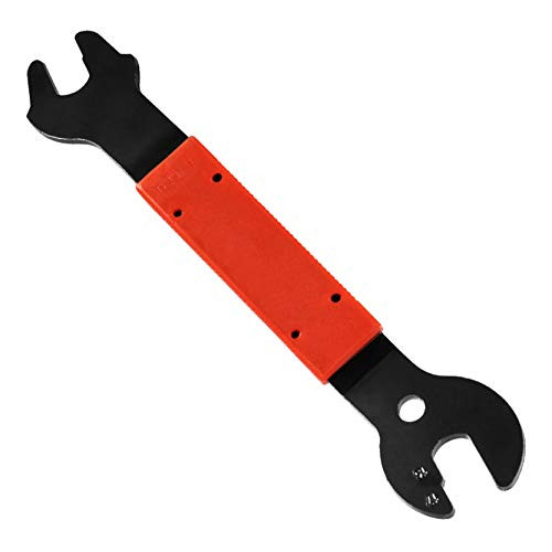 NV Bicycle Pedal Wrench Double-Sided Mountain Bike Pedal Cone Wrench 15 16 17MM Bike Pedal Spanner Repair and Removal Tool for Road Bike Mountain Bike MTB BMX NV Bicycle Pedal Wrench Double-Sided Mountain Bike Pedal Cone Wrench 15 16 17MM Bike Pedal Spanner Repair and Removal Tool for Road Bike Mountain Bike MTB BMX