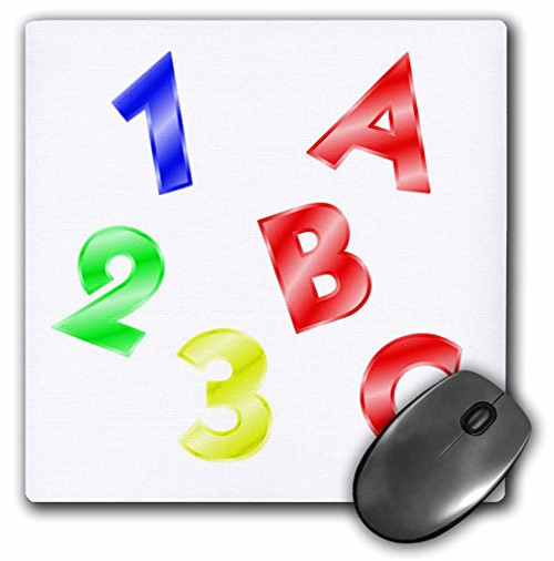 3dRose LLC 8 x 8 x 0_25 Inches Abs and Numbers Mouse Pad mp-61990-1 3dRose LLC 8 x 8 x 0_25 Inches Abs and Numbers Mouse Pad mp-61990-1