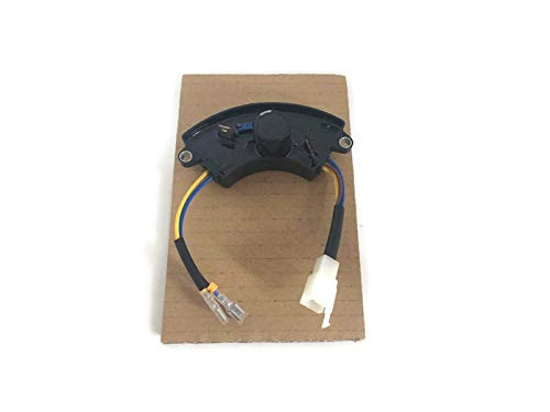 ITACO 250V 220uF 2KW-3KW AVR Automatic Voltage Regulator Rectifier Generator 2KVA-3KVA Plastic Square Black