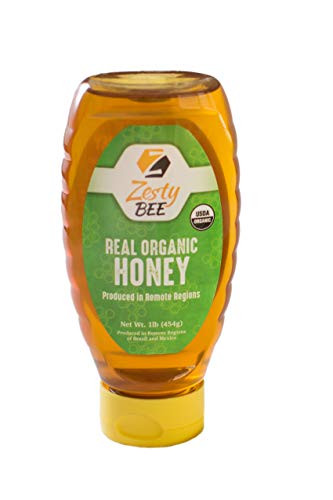 Zesty Bee Organic Honey Organic honey 16 Ounce