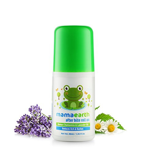 Mamaearth After Bite Roll On with Chamomile Oil for Kids and Babies Made in The Himalayas-All Natural with Organic Ingredients Mamaearth After Bite Roll On with Chamomile Oil for Kids and Babies Made in The Himalayas-All Natural with Organic Ingredients