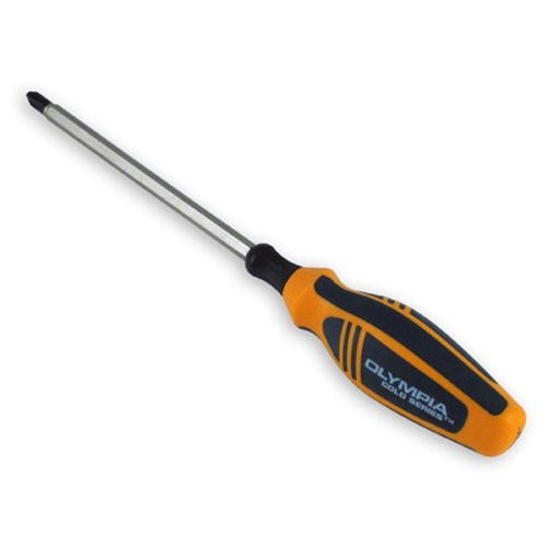 Olympia Tools 22-586  Number-3 by 6-Inch Olympia Gold Series Mechanic-Feet S Screwdriver, Phillips