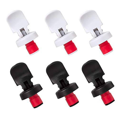 Wine Stopper Wbeng 5 Packs Silicone Wine Stoppers Manual Beverage Bottle Stopper Wine Bottle Cork Assorted Colors 6PCS Wine Stopper Wbeng 5 Packs Silicone Wine Stoppers Manual Beverage Bottle Stopper Wine Bottle Cork Assorted Colors 6PCS