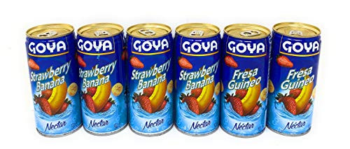 Goya Strawberry Banana Nectar 9_6oz 284m 6 Pack