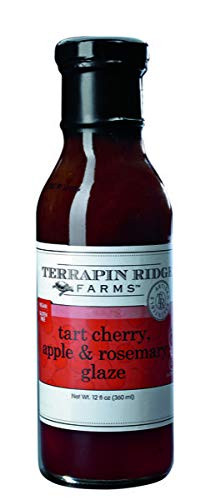 Tart Cherry Apple and Rosemary Glaze by Terrapin Ridge Farms  One 12 oz Bottle