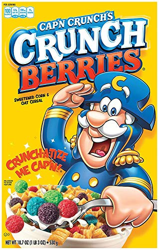 Quaker CapN Crunchs Crunch Berries Cereal 18_7 oz