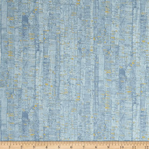 Windham Quilt Fabrics Uncorked Ice Cap Metallic Gold Quilt Fabric By The Yard Ice Cap