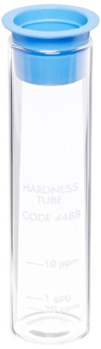 LaMotte 4488 Hardness Test Tube with Cap Drop Count