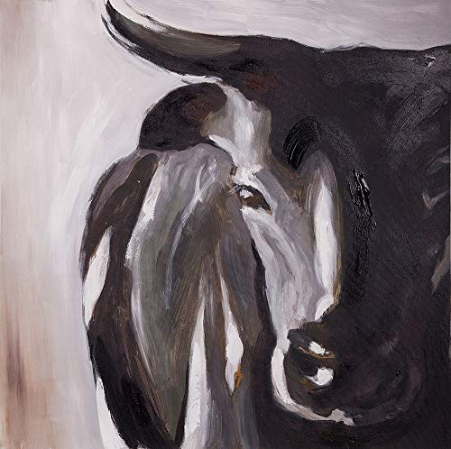 Posterazzi Collection Bull Head Closeup Poster Print by Atelier B Art Studio 12 x 12