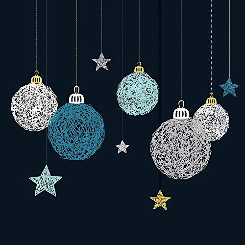 Posterazzi Collection Christmas Ball Vector Poster Print by Atelier B Art Studio 12 x 12