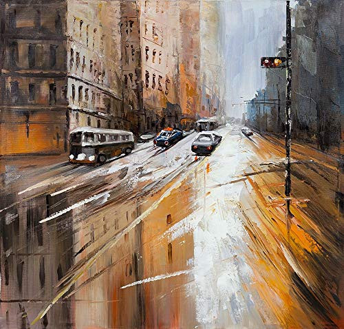 Posterazzi Collection Abstract City Street Poster Print by Atelier B Art Studio 12 x 12