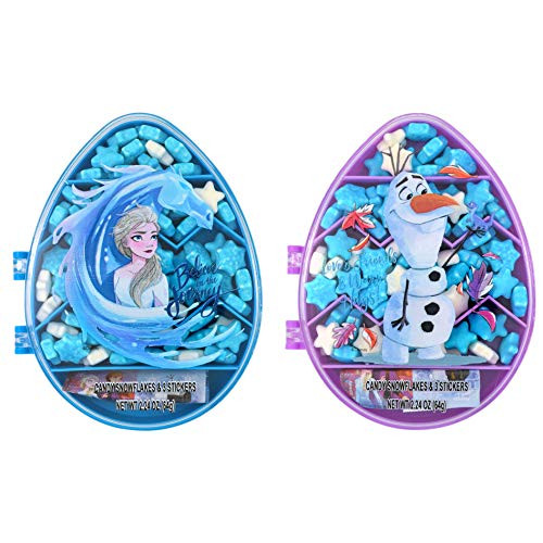 Disney Frozen 2 Easter Basket Stuffers Candy Filled Plastic Egg Shaped Containers 2_24 Ounce Pack of 2 Disney Frozen 2 Easter Basket Stuffers Candy Filled Plastic Egg Shaped Containers 2_24 Ounce Pack of 2