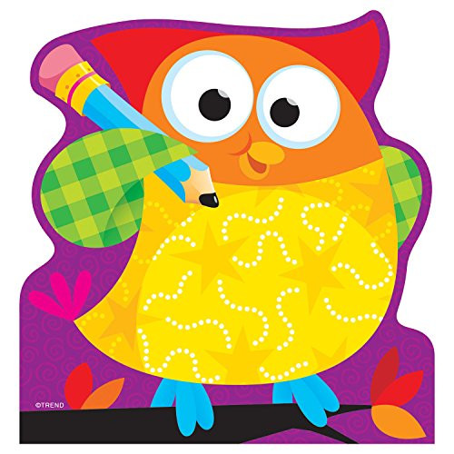 TREND enterprises, Inc. Owl-Stars! Note Pad-Shaped, 50 sheets