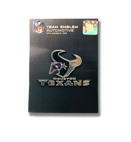 Houston Texans Car 3D Chrome Auto Emblem