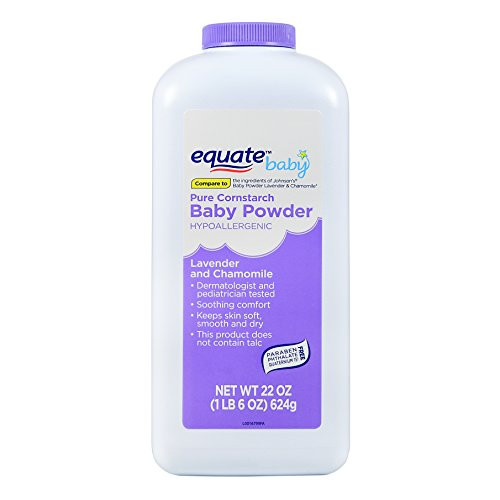 Equate Pure Cornstarch Baby Powder With Lavender and Chamomile 22oz by Judastice