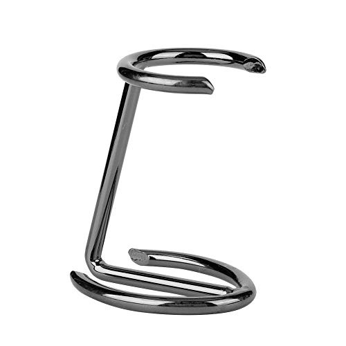 Shaving Brush HolderRazor Brush Stand Stainless Steel Men Shaving Brush Stand Razor Holder for Salon Home Travel Use