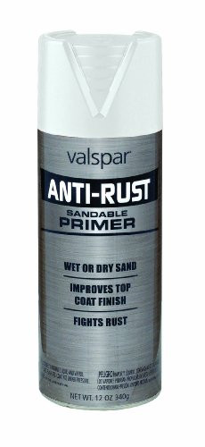 Valspar 68227 Sandable White Primer Enamel - 12 oz.