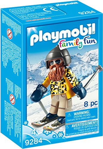 PLAYMOBIL® Skier with Poles Building Set