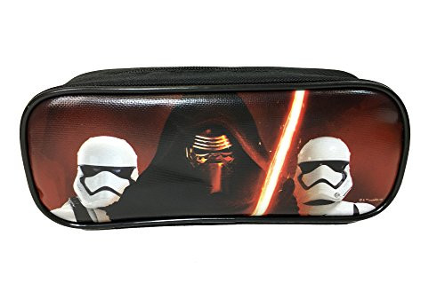 Disney Star Wars "The Force Awaken" Kylos and Storm Trooper Black Pencil Case Pouch Bag