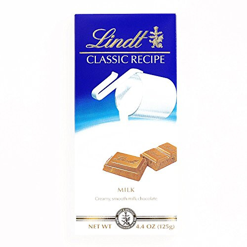 Lindt Classic Recipe Milk Chocolate Bar 4_4 oz each 2 Items Per Order not per case