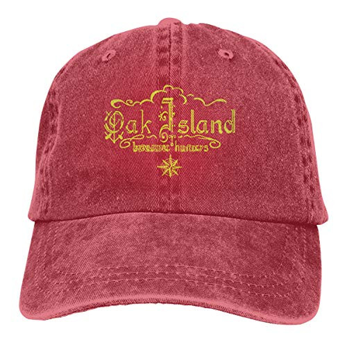 Denim Cap Oak Island Treasure Hunters Rock Baseball Dad Cap Classic Adjustable Sports for Men Women Hat